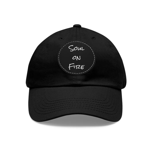 Soul on Fire - Dad Hat with Leather Patch