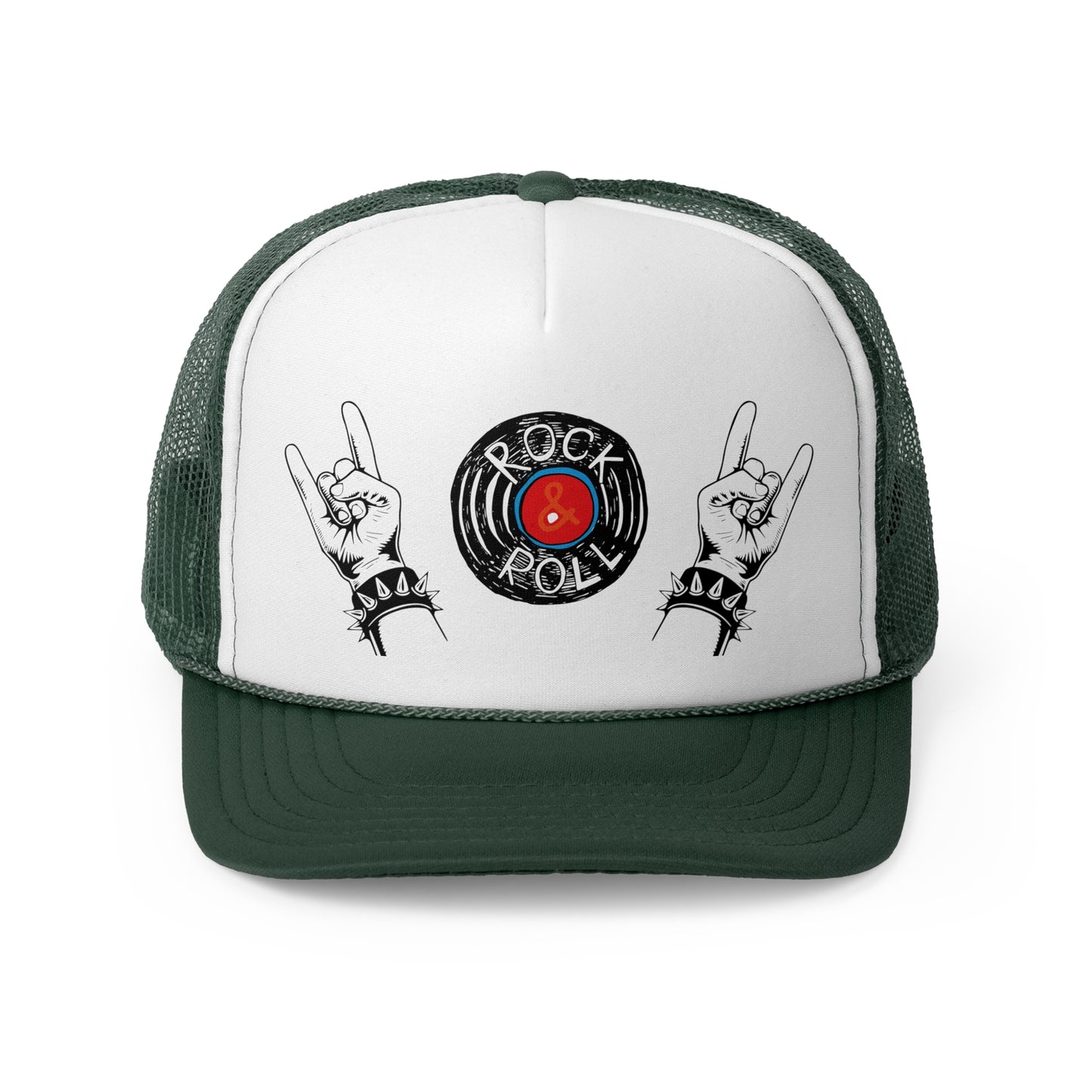 Rock n Roll Hands and Vinyl - Trucker Cap