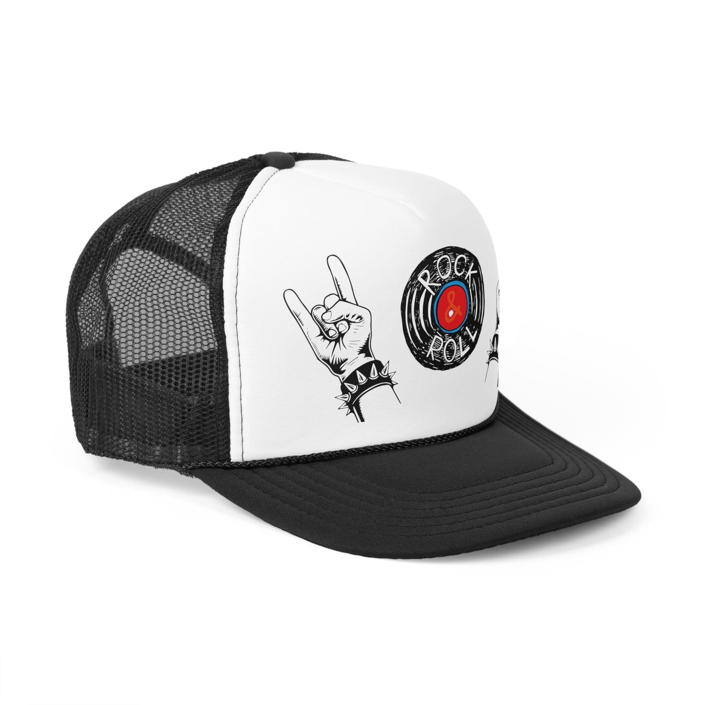 Rock n Roll Hands and Vinyl - Trucker Cap