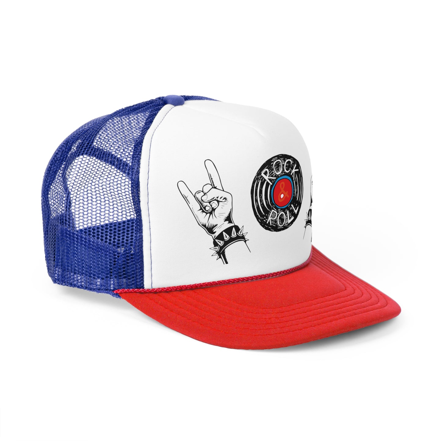 Rock n Roll Hands and Vinyl - Trucker Cap