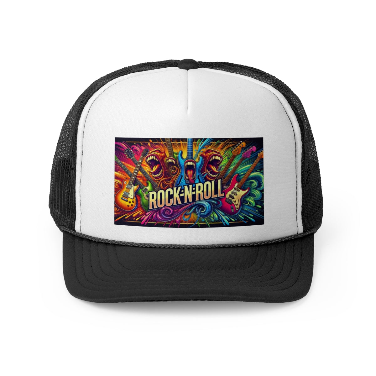 Rock-n-Roll Screamin Guitars - Trucker Cap